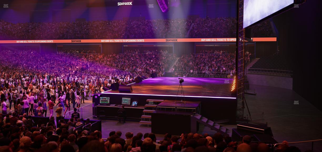 Allstate Arena - Section 109 Seat View