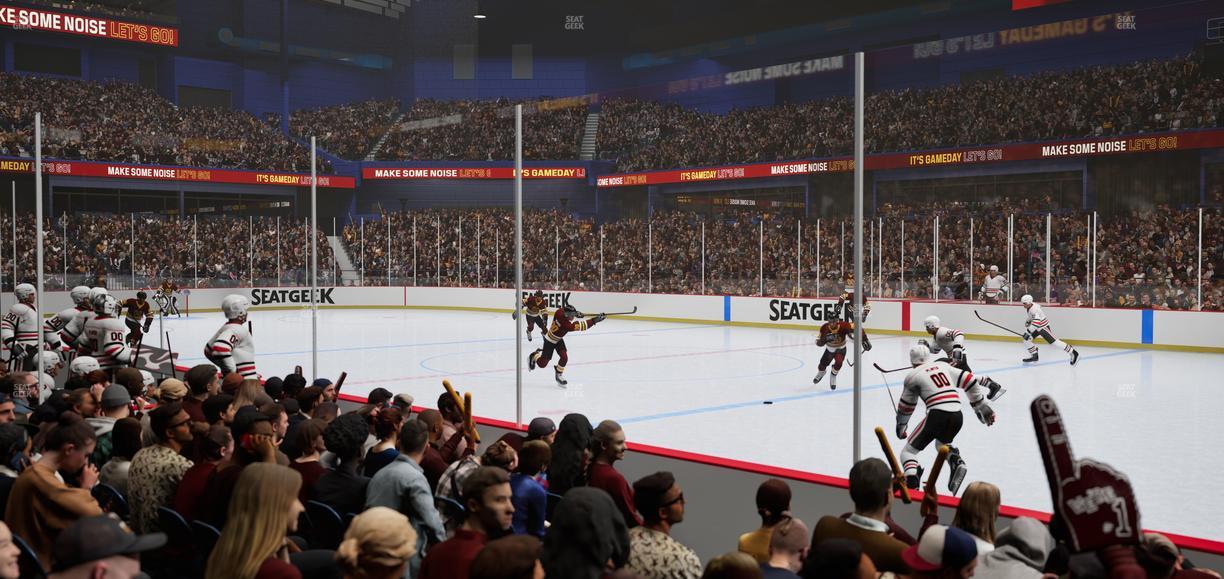 Allstate Arena - Section 109 Seat View