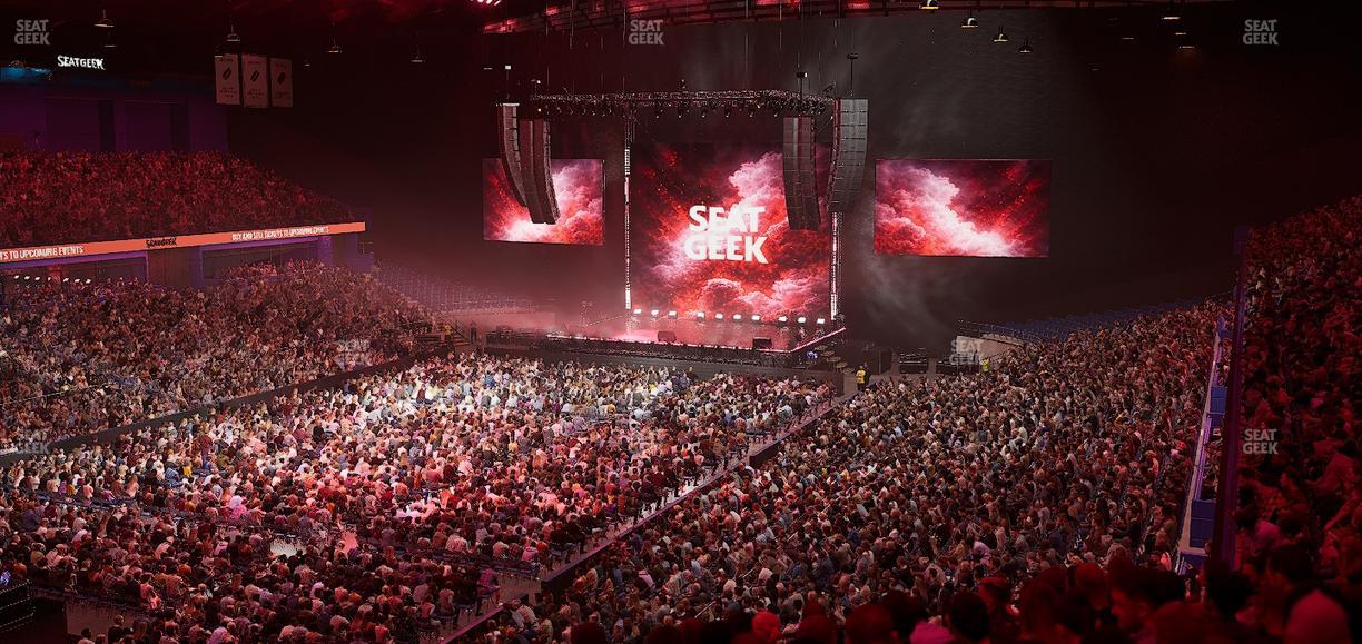 Allstate Arena - Section 201 Seat View