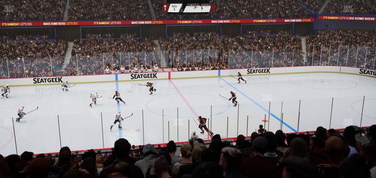 Allstate Arena - Section 203 Seat View