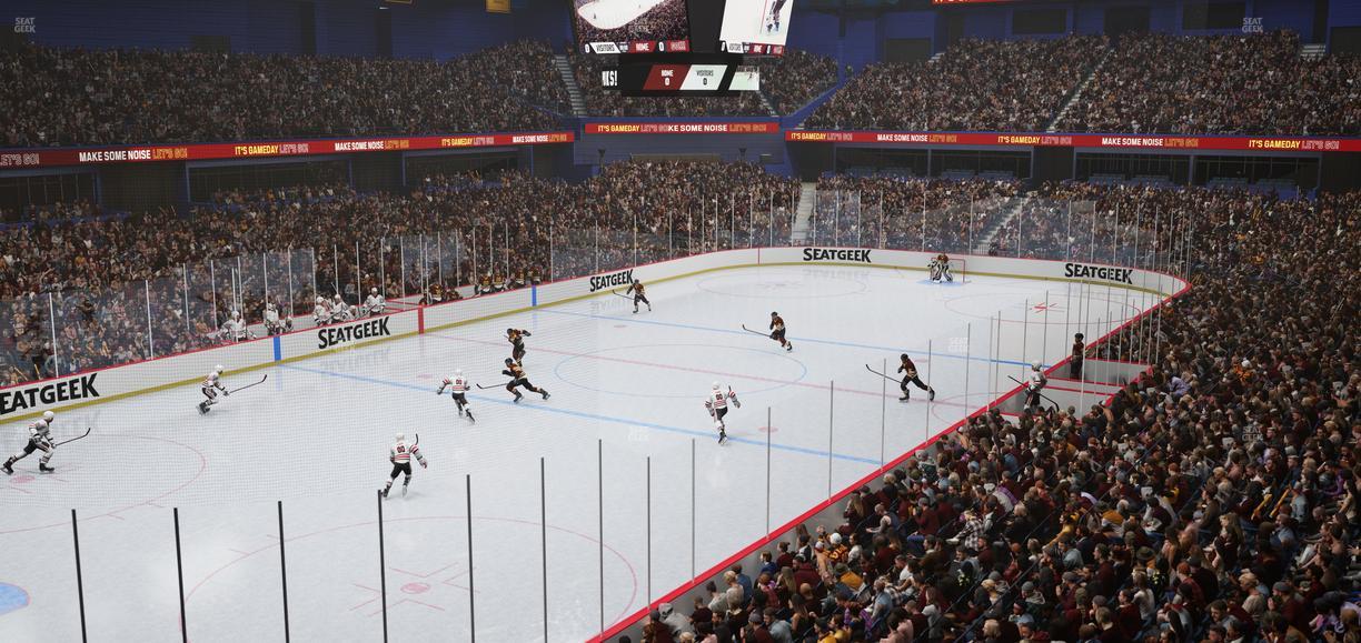 Allstate Arena - Section 205 Seat View