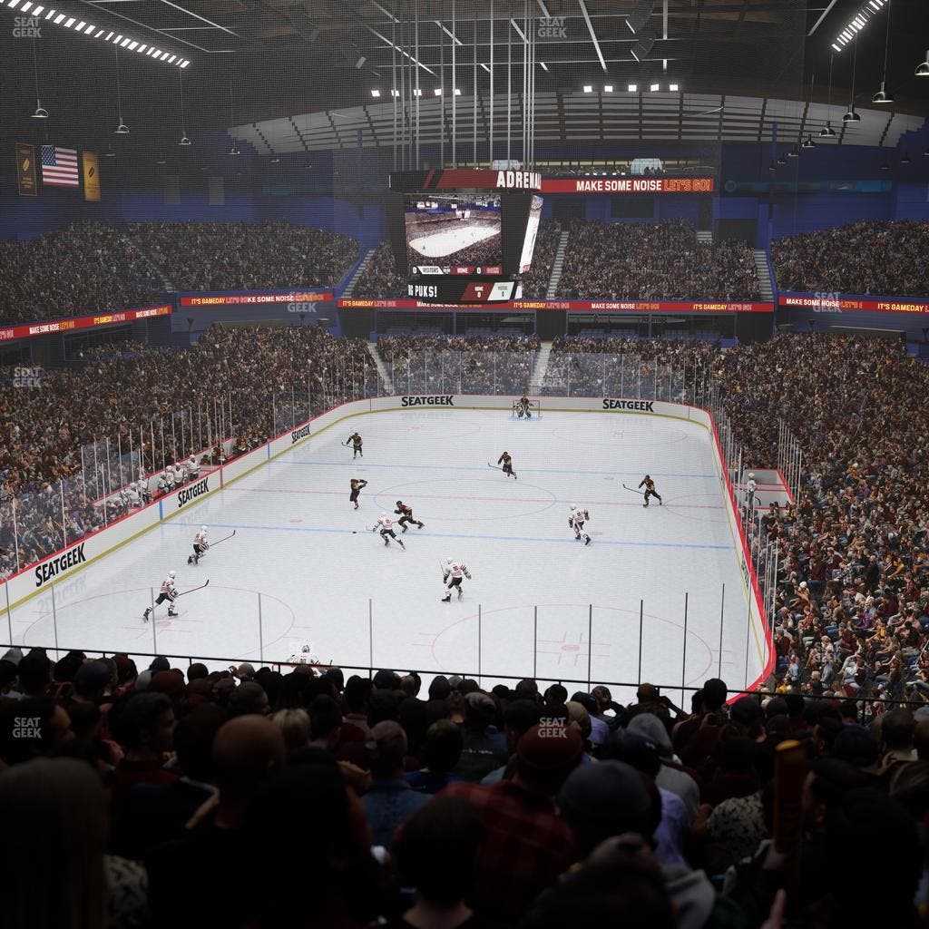 Allstate Arena - Section 206 Seat View