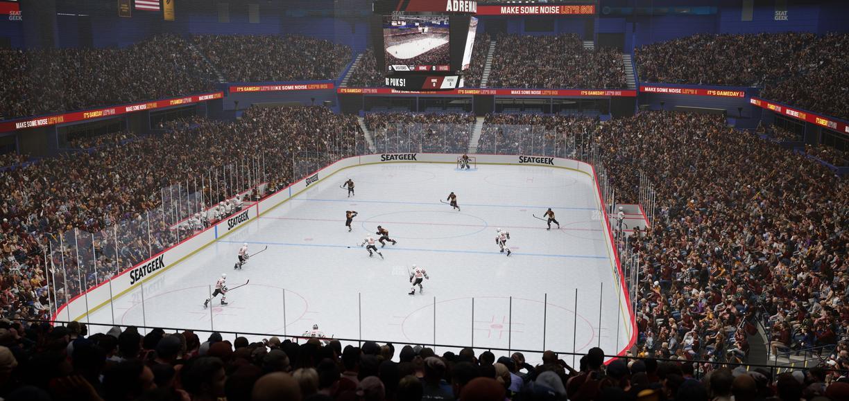 Allstate Arena - Section 206 Seat View