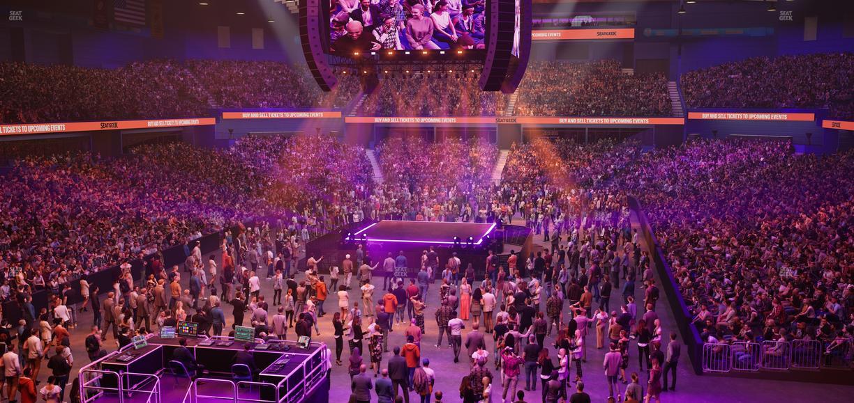 Allstate Arena - Section 206 Seat View