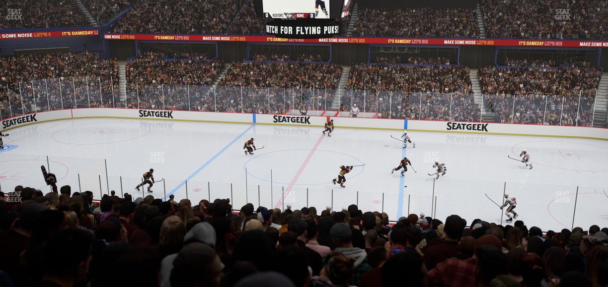 Allstate Arena - Section 210 Seat View