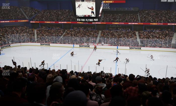 Allstate Arena - Section 210 Seat View