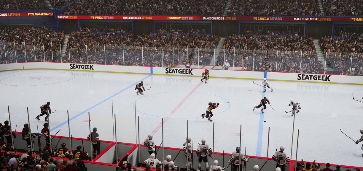 Allstate Arena - Section 210 Seat View