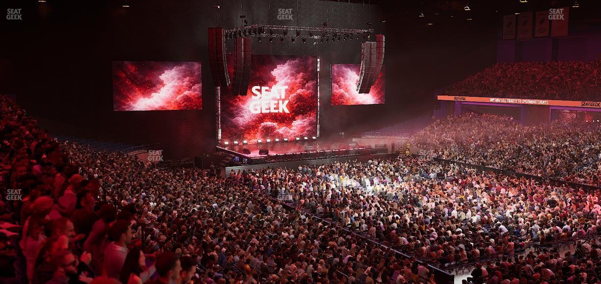 Allstate Arena - Section 210 Seat View