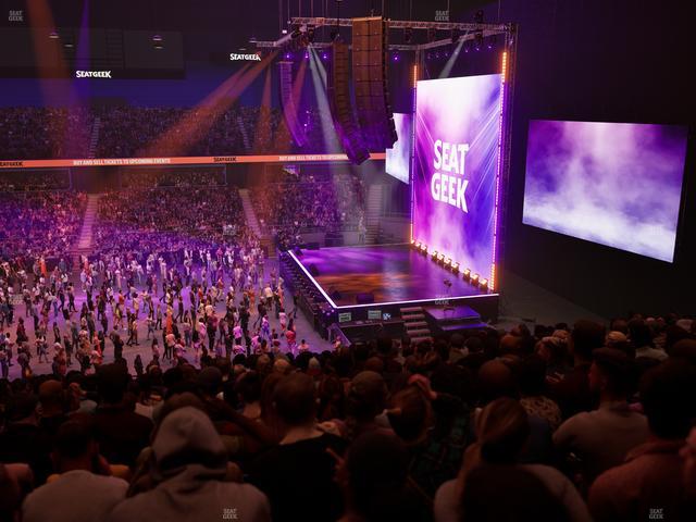 Allstate Arena - Section 210 Seat View