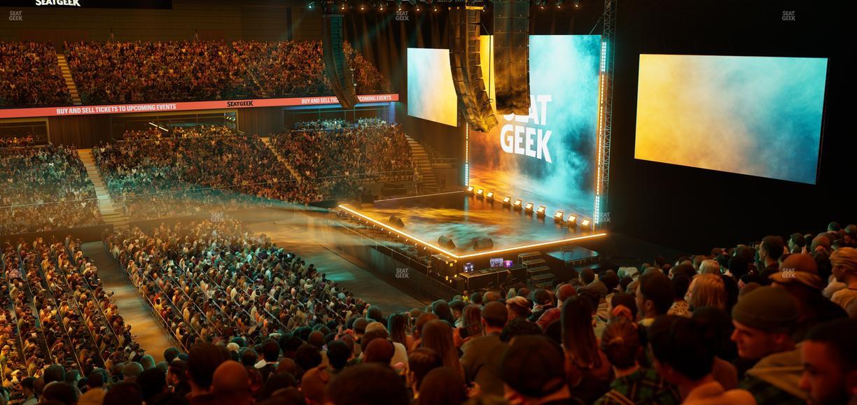 Allstate Arena - Section 211 Seat View