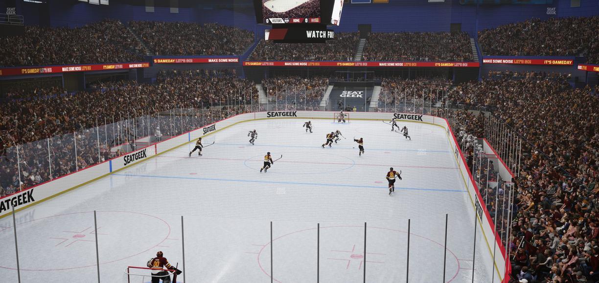 Allstate Arena - Section 214 Seat View