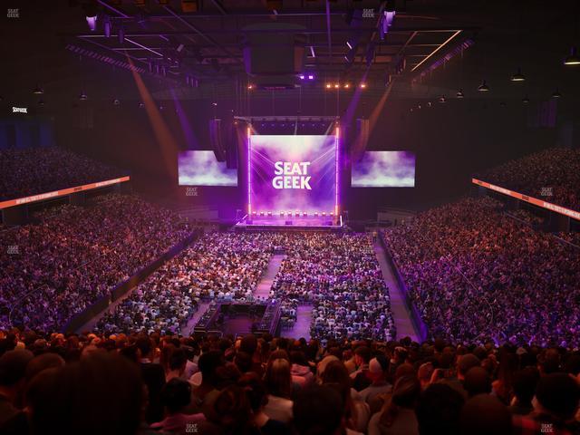 Allstate Arena - Section 214 Seat View Allstate Arena - Section 214 Seat View