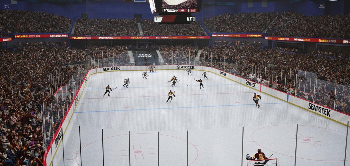 Allstate Arena - Section 215 Seat View