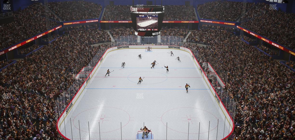 Allstate Arena - Section Club 4 Seat View