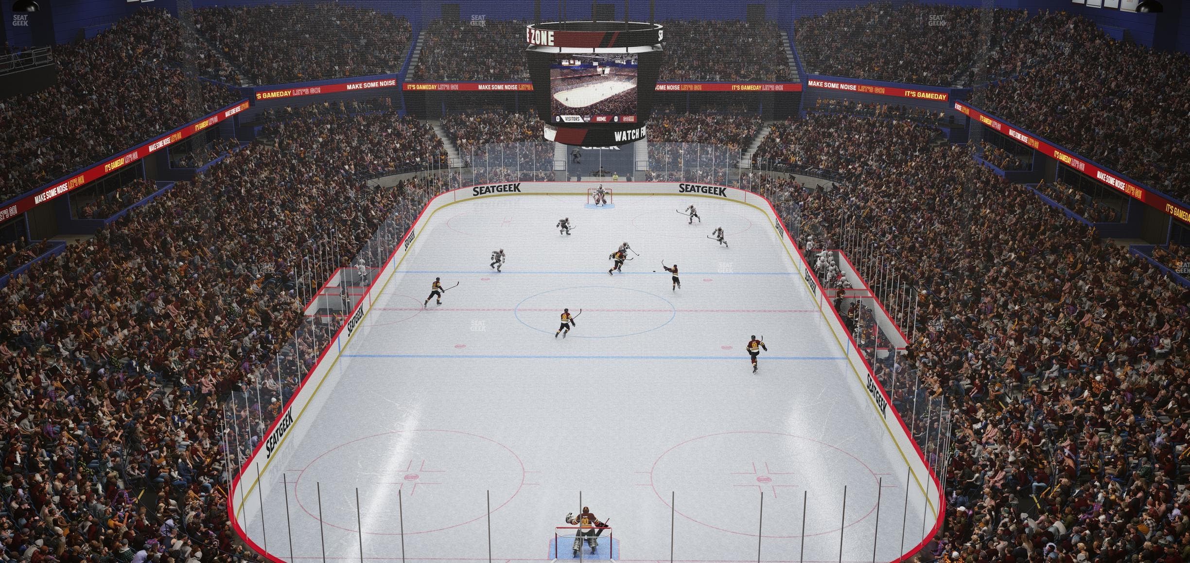 Allstate Arena - Section Club 4 Seat View