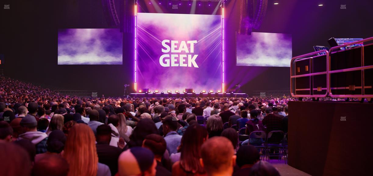 Allstate Arena - Section Floor 4 Seat View