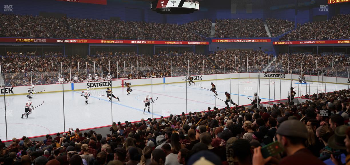 Allstate Arena - Section South Suite 2 Seat View