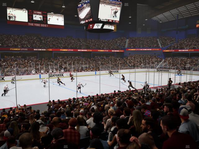Allstate Arena - Section South Suite 3 Seat View