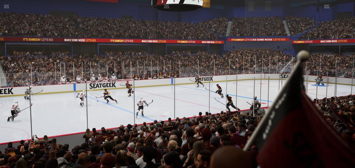 Allstate Arena - Section South Suite 3 Seat View