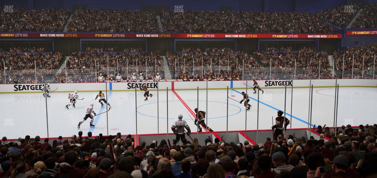 Allstate Arena - Section South Suite 6 Seat View