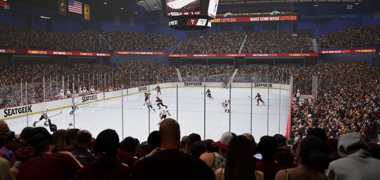 Allstate Arena - Section West Suite 1 Seat View