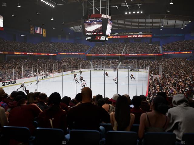 Allstate Arena - Section West Suite 1 Seat View