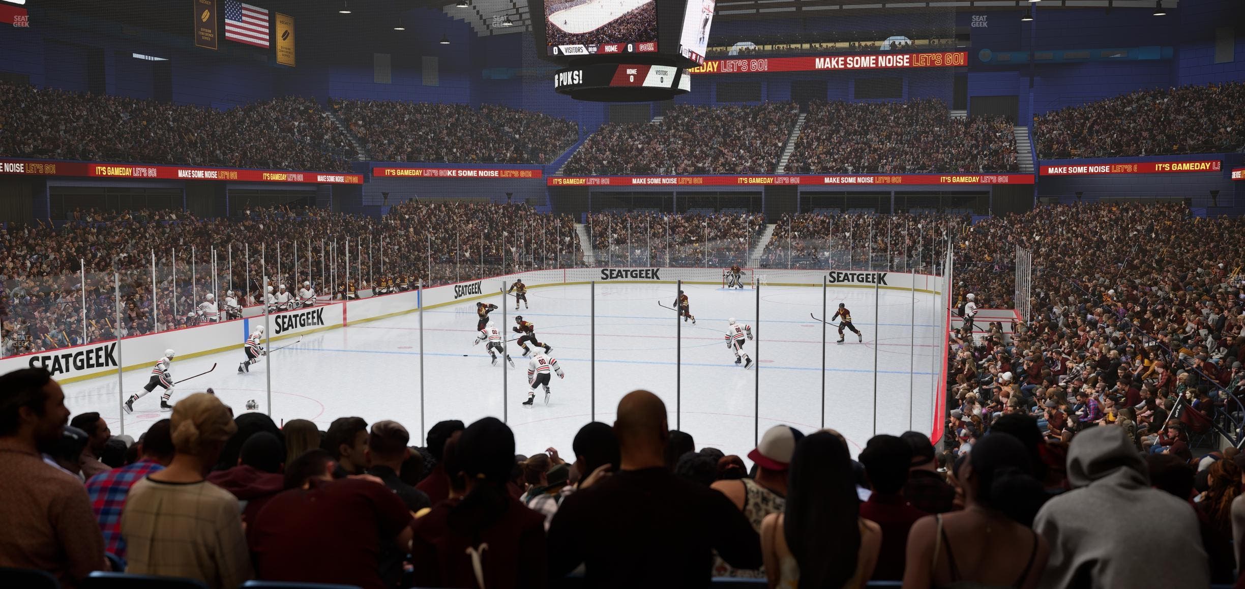 Allstate Arena - Section West Suite 1 Seat View