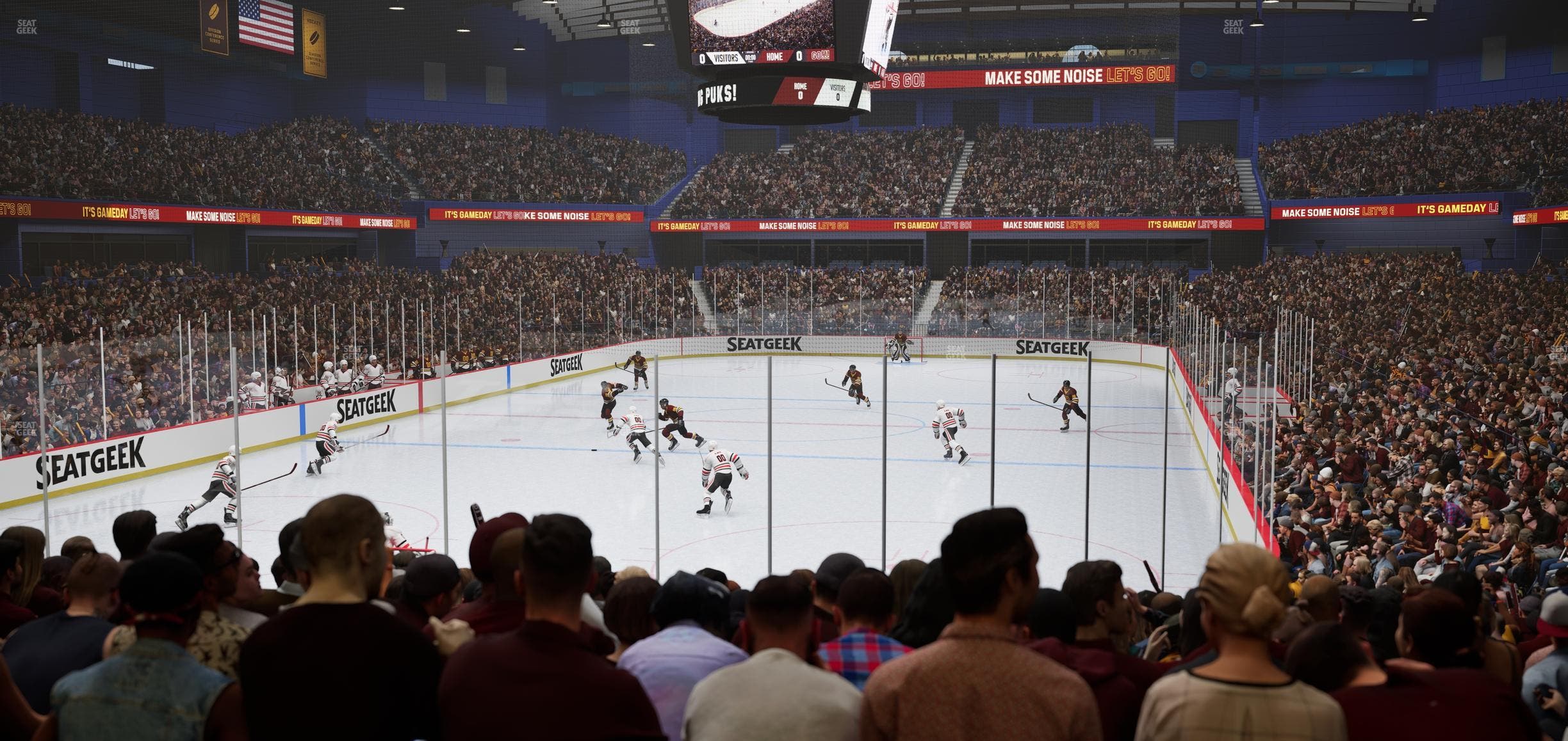 Allstate Arena - Section West Suite 2 Seat View