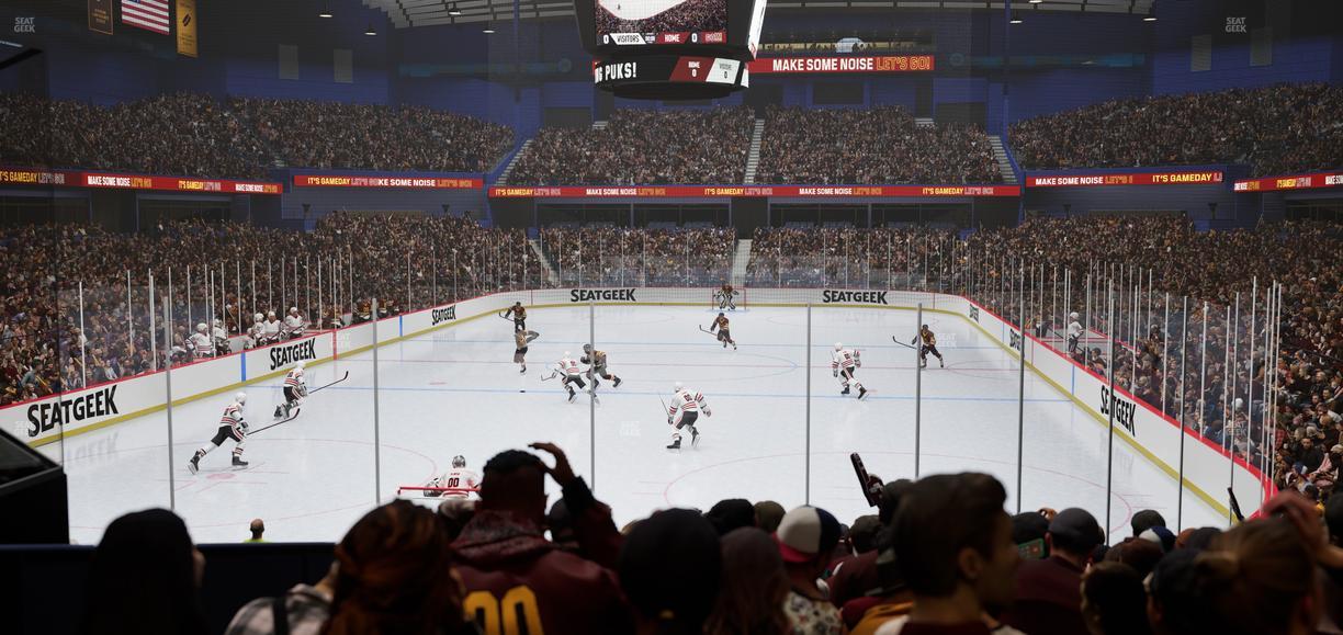 Allstate Arena - Section West Suite 3 Seat View