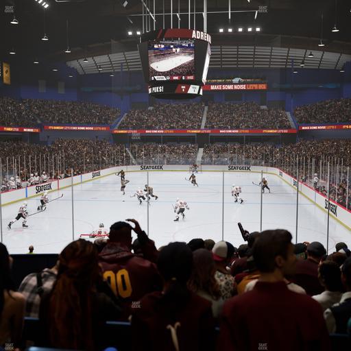 Allstate Arena - Section West Suite 3 Seat View