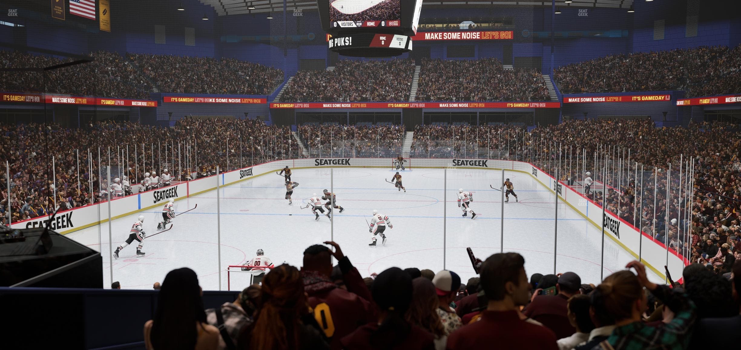 Allstate Arena - Section West Suite 3 Seat View