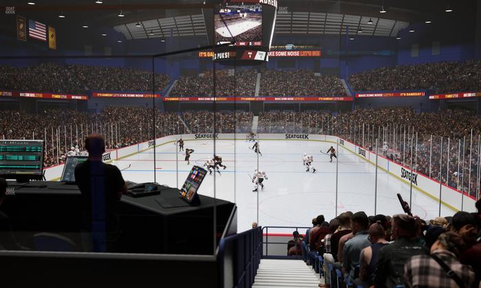 Allstate Arena - Section West Suite 4 Seat View