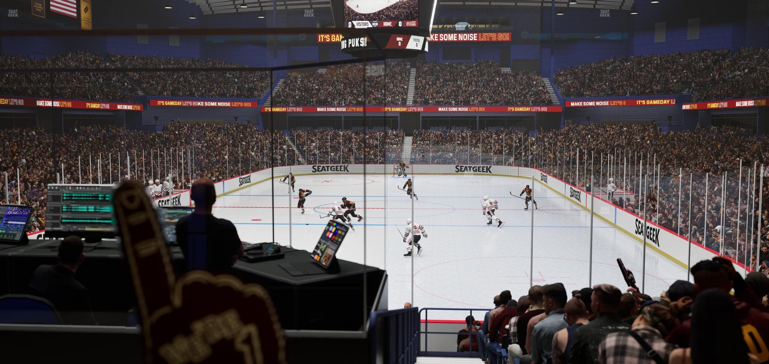 Allstate Arena - Section West Suite 4 Seat View