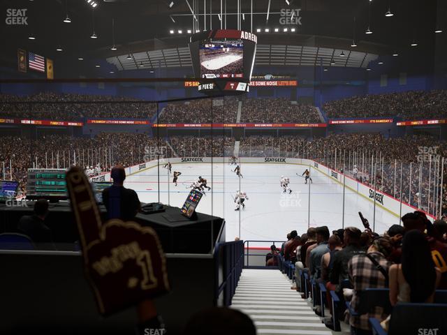 Allstate Arena - Section West Suite 4 Seat View