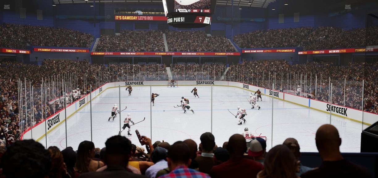 Allstate Arena - Section West Suite 6 Seat View