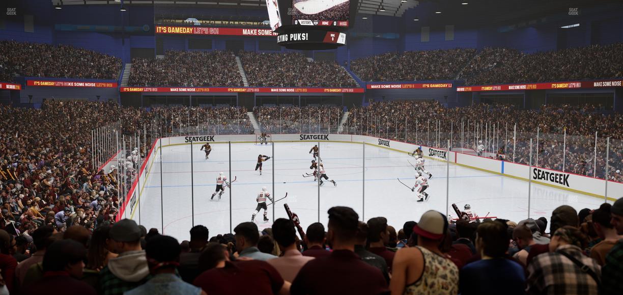Allstate Arena - Section West Suite 7 Seat View