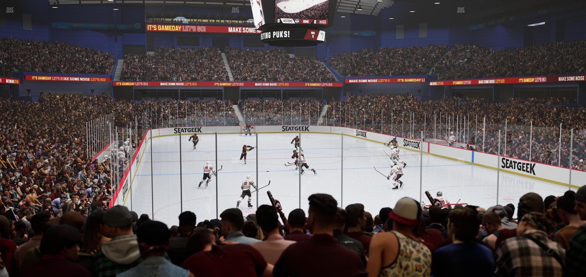 Allstate Arena - Section West Suite 7 Seat View