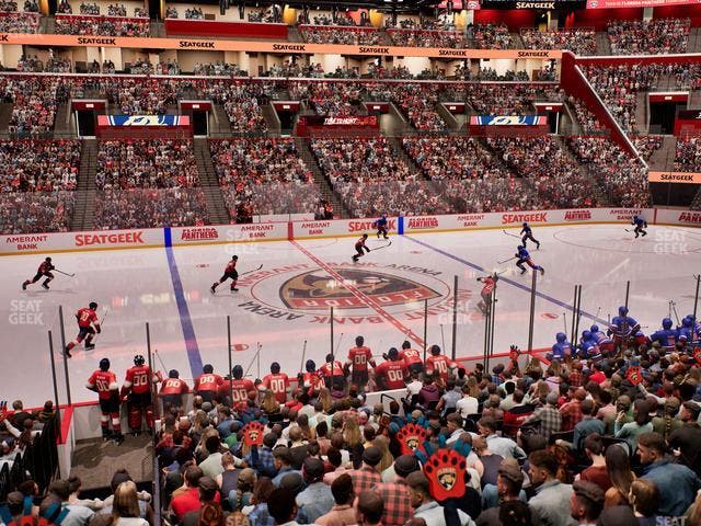 Amerant Bank Arena - Section 102 Seat View