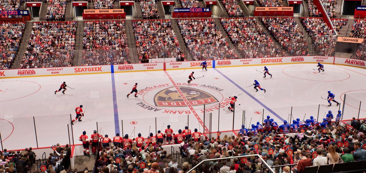 Amerant Bank Arena - Section 102 Seat View