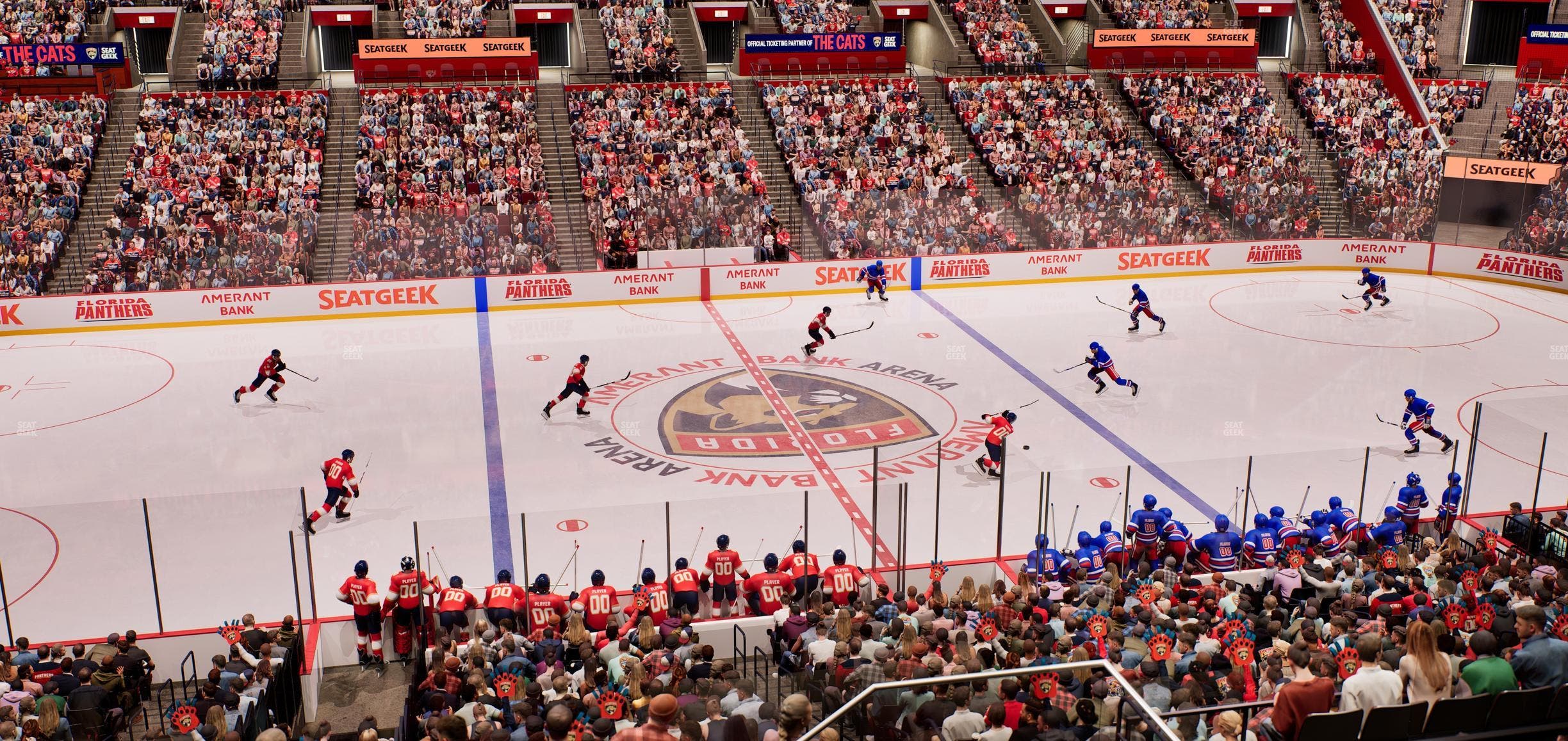 Amerant Bank Arena - Section 102 Seat View