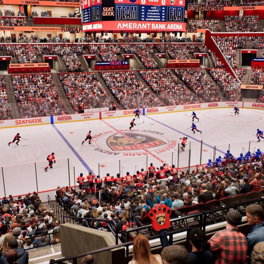 Amerant Bank Arena - Section 103 Seat View