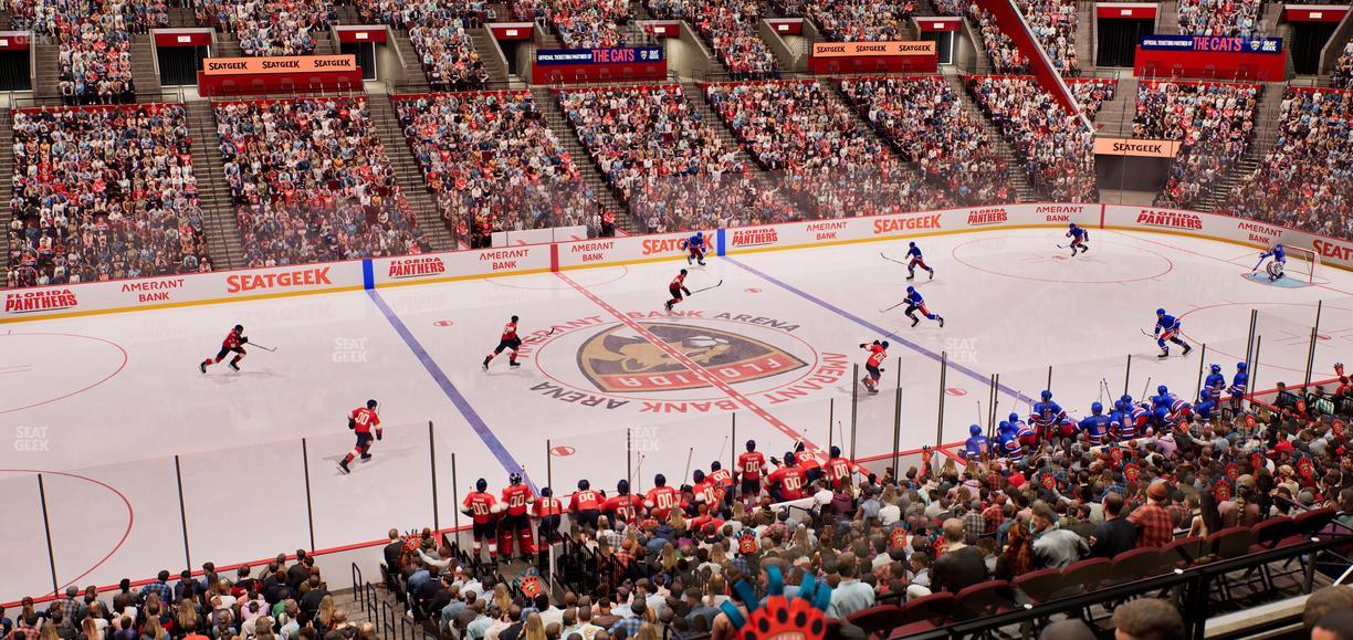 Amerant Bank Arena - Section 103 Seat View