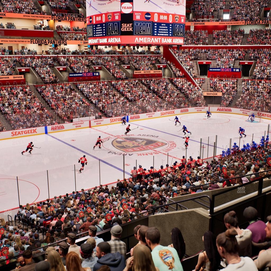 Amerant Bank Arena - Section 104 Seat View