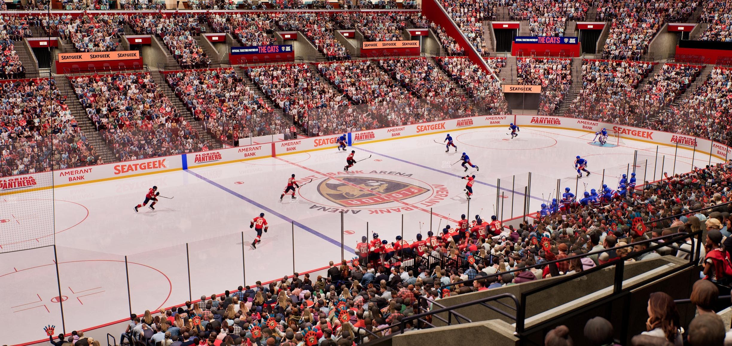 Amerant Bank Arena - Section 104 Seat View