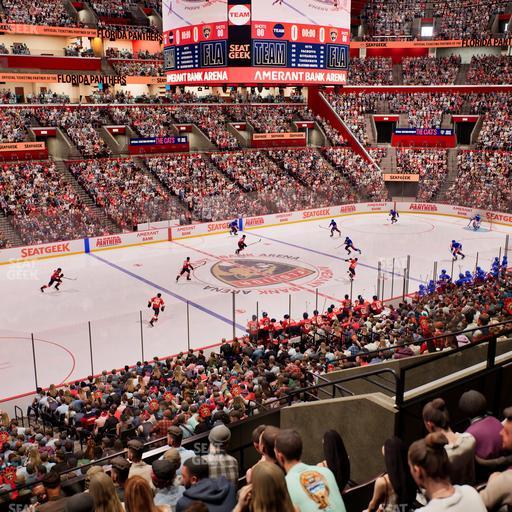 Amerant Bank Arena - Section 104 Seat View