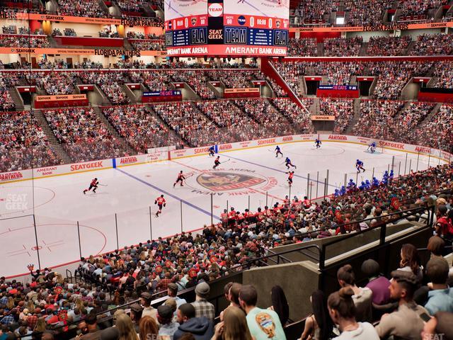 Amerant Bank Arena - Section 104 Seat View