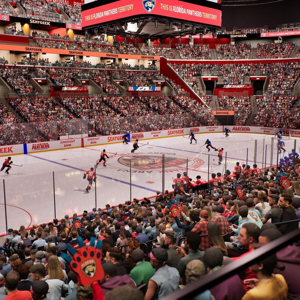 Amerant Bank Arena - Section 104 Seat View