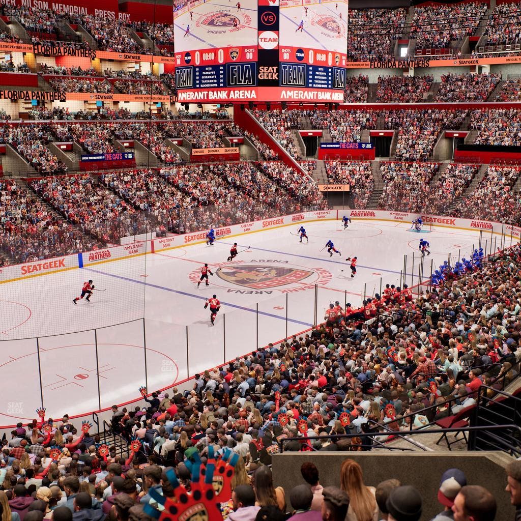 Amerant Bank Arena - Section 105 Seat View