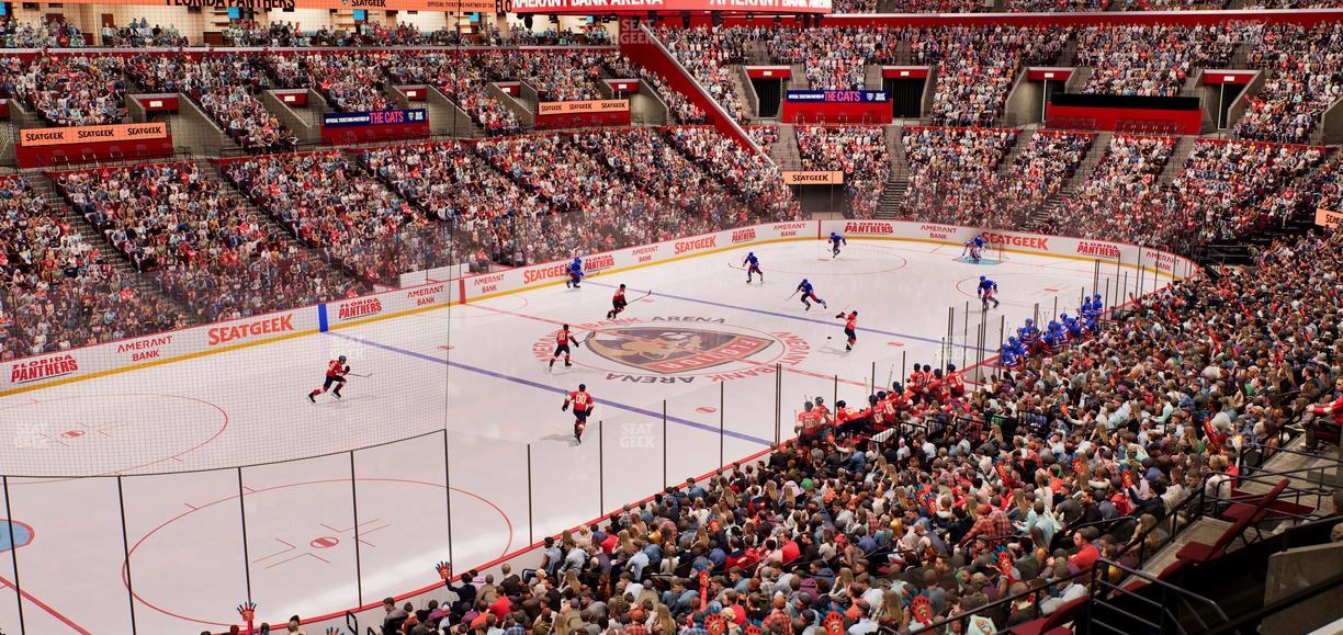 Amerant Bank Arena - Section 105 Seat View