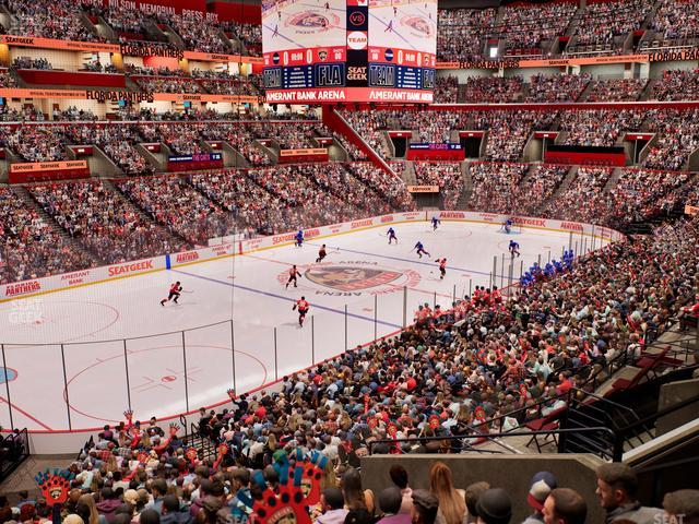 Amerant Bank Arena - Section 105 Seat View